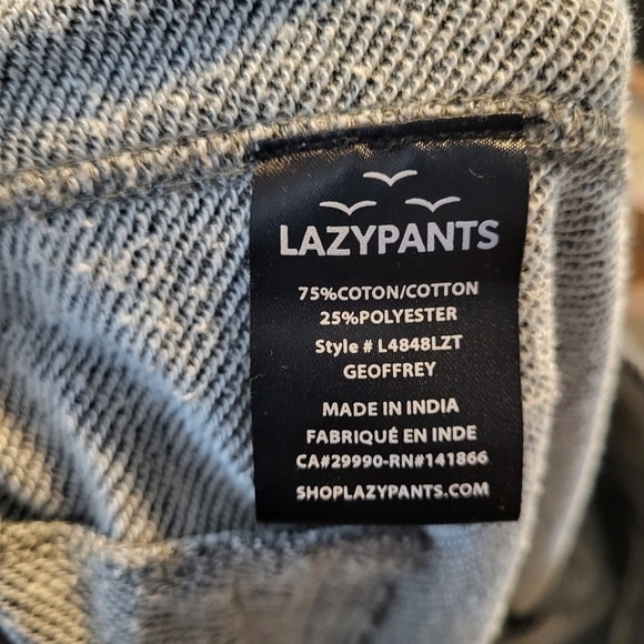 Lazypants Grey Sweatpant Joggers Size 2 - Picture 7 of 10